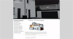 Desktop Screenshot of die-blechgarage.de