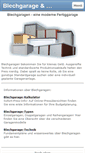 Mobile Screenshot of die-blechgarage.de